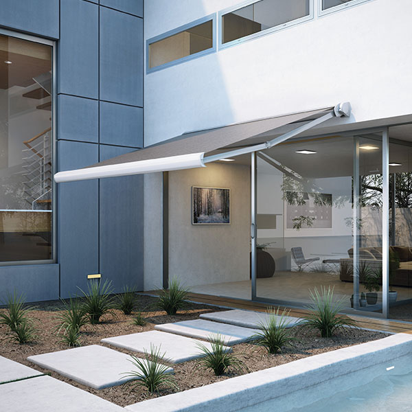 awning in back porch